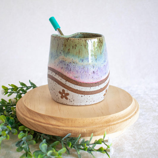 Bubble Straw Cup #1- 8oz