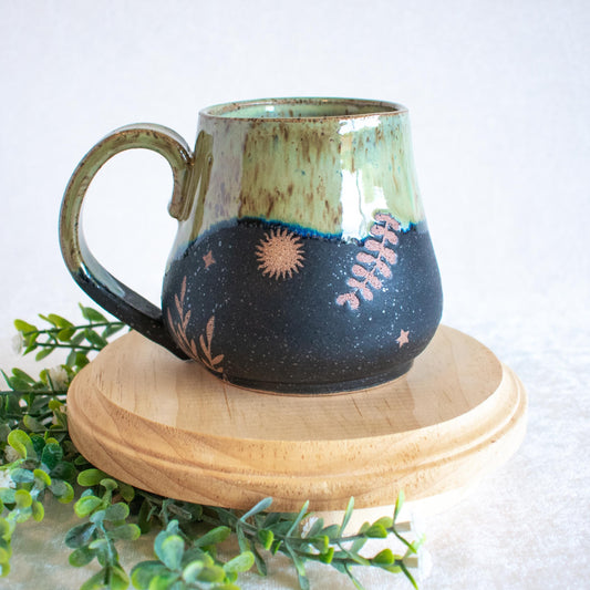 Celestial Garden Mug #2- 14oz
