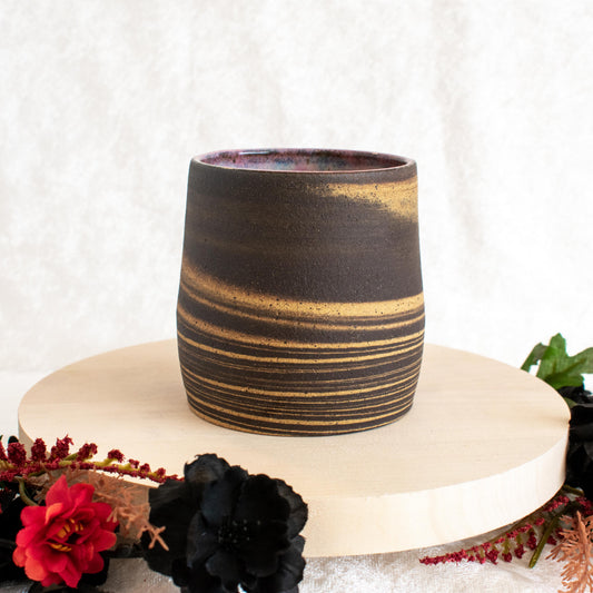 Pink Marble Tumbler- 12oz